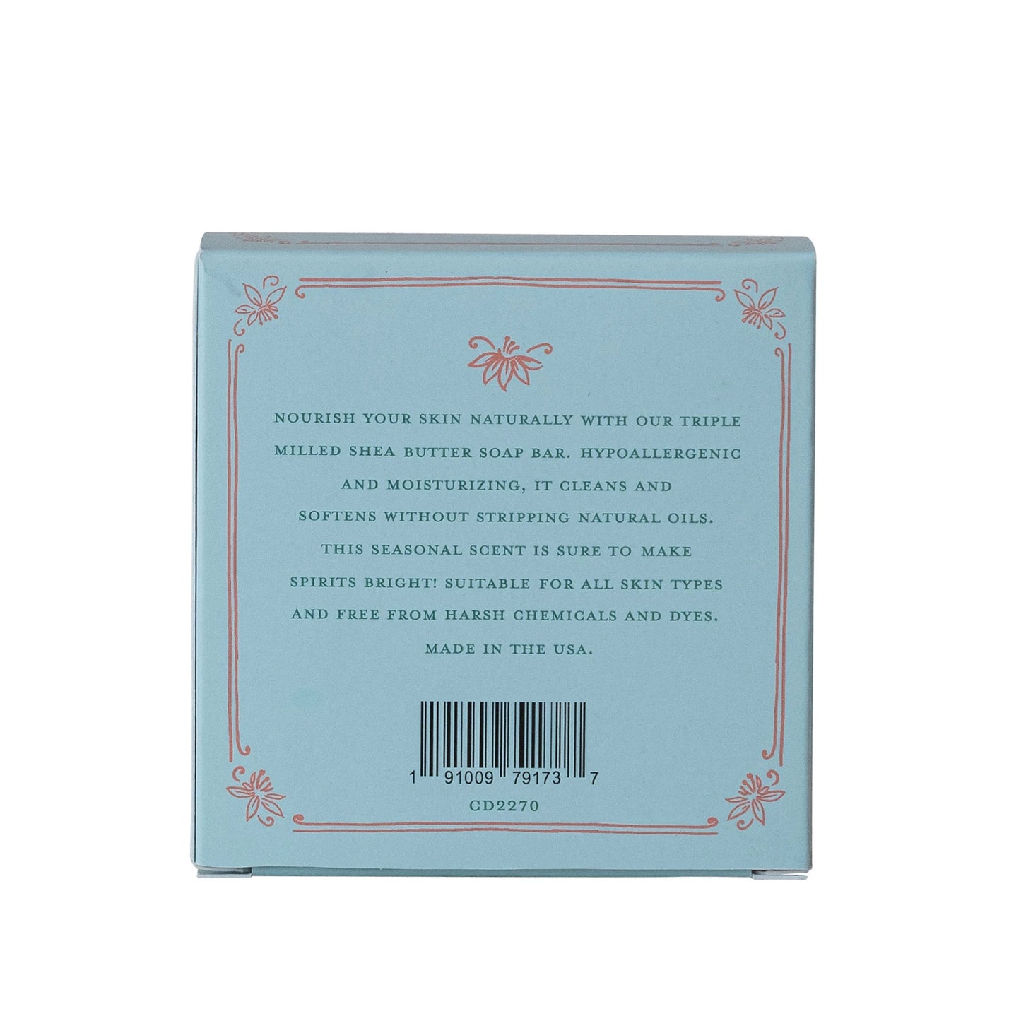 Citrus Grove Scented Olive Oil & Shea Butter Soap