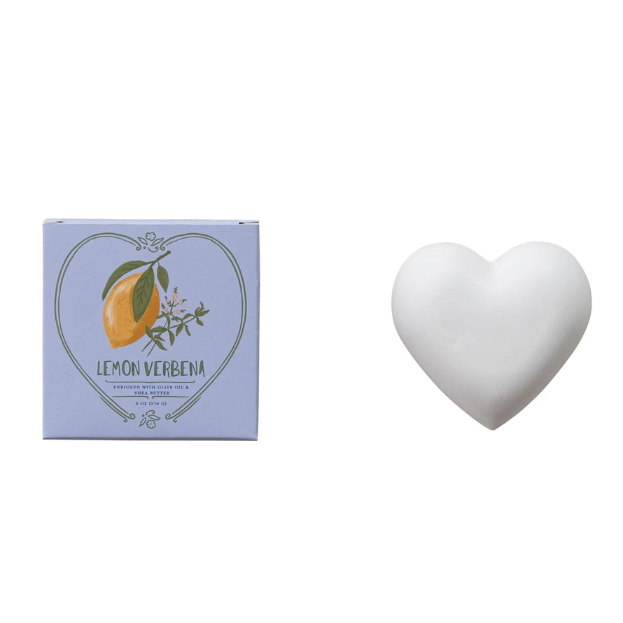 Lemon Verbena Scented Olive Oil & Shea Butter Bar Soap