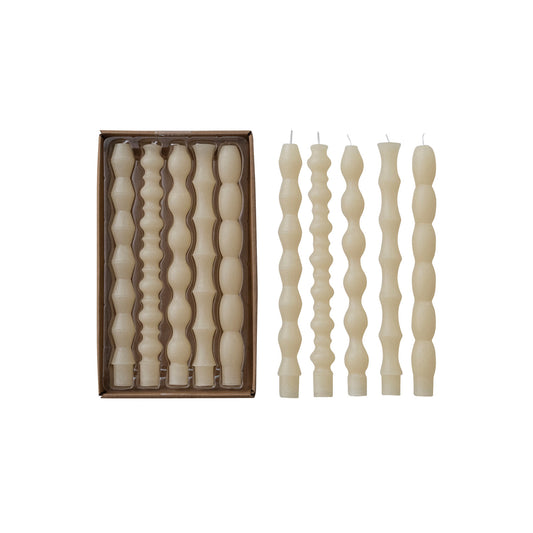 Unscented Taper Candles in Box