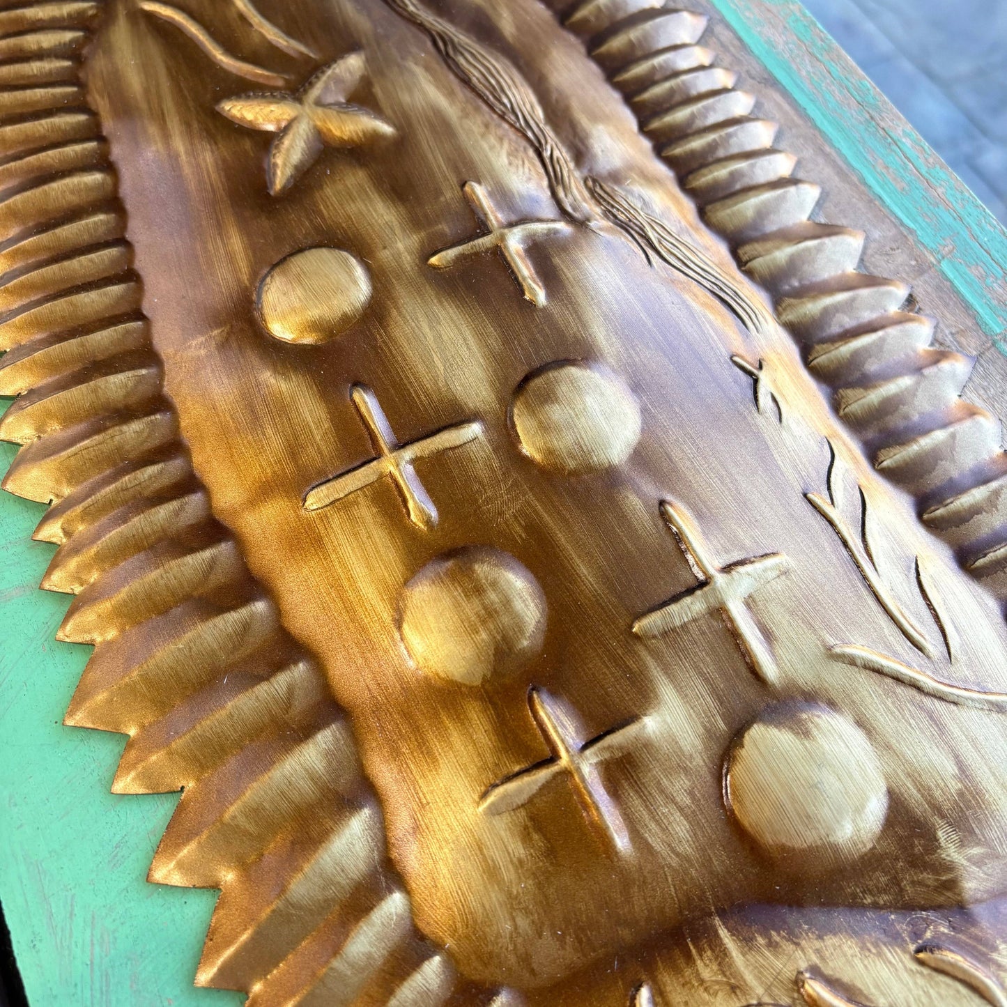 Big OLG Tin Wall Hanging