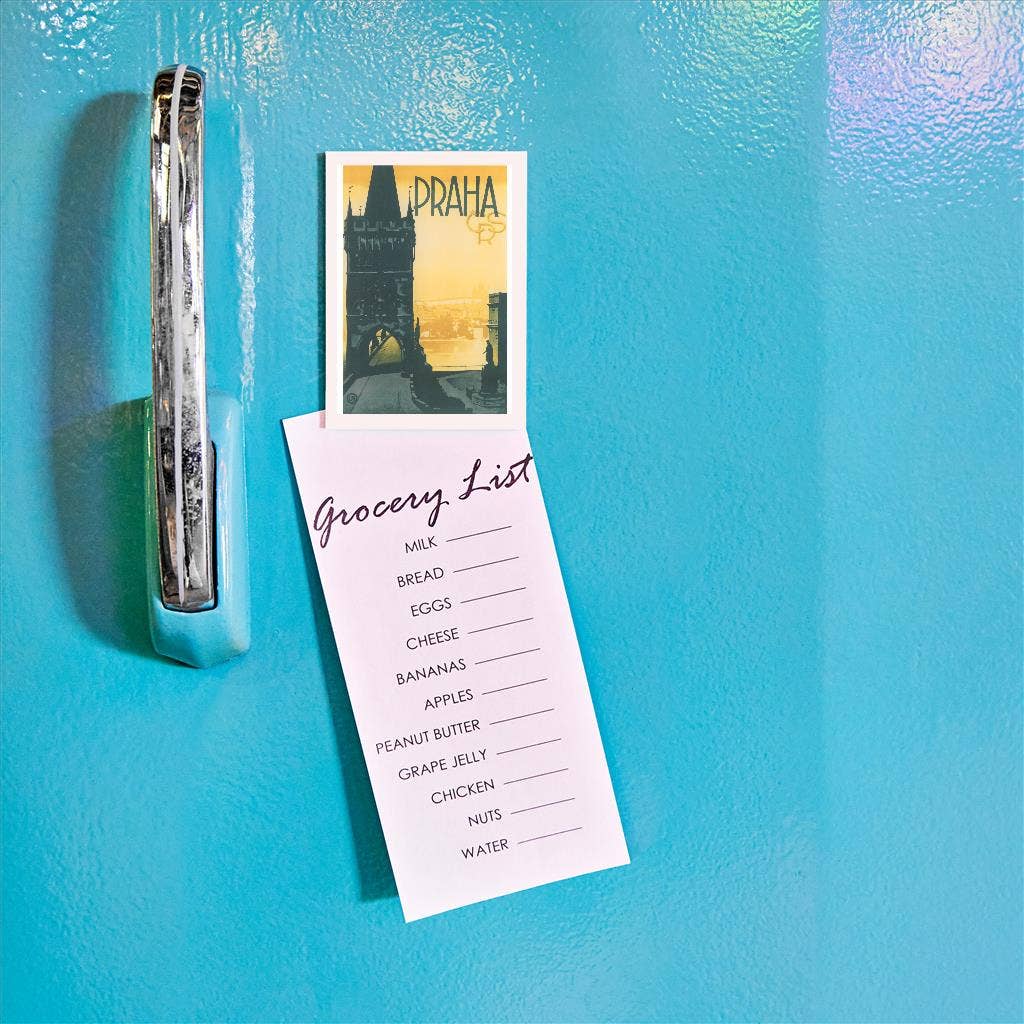 Magnet Prague Travel Poster