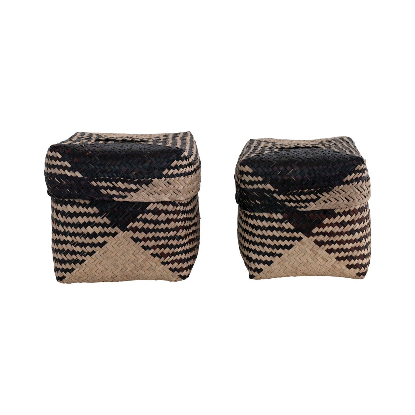 Hand-Woven Seagrass Boxes
