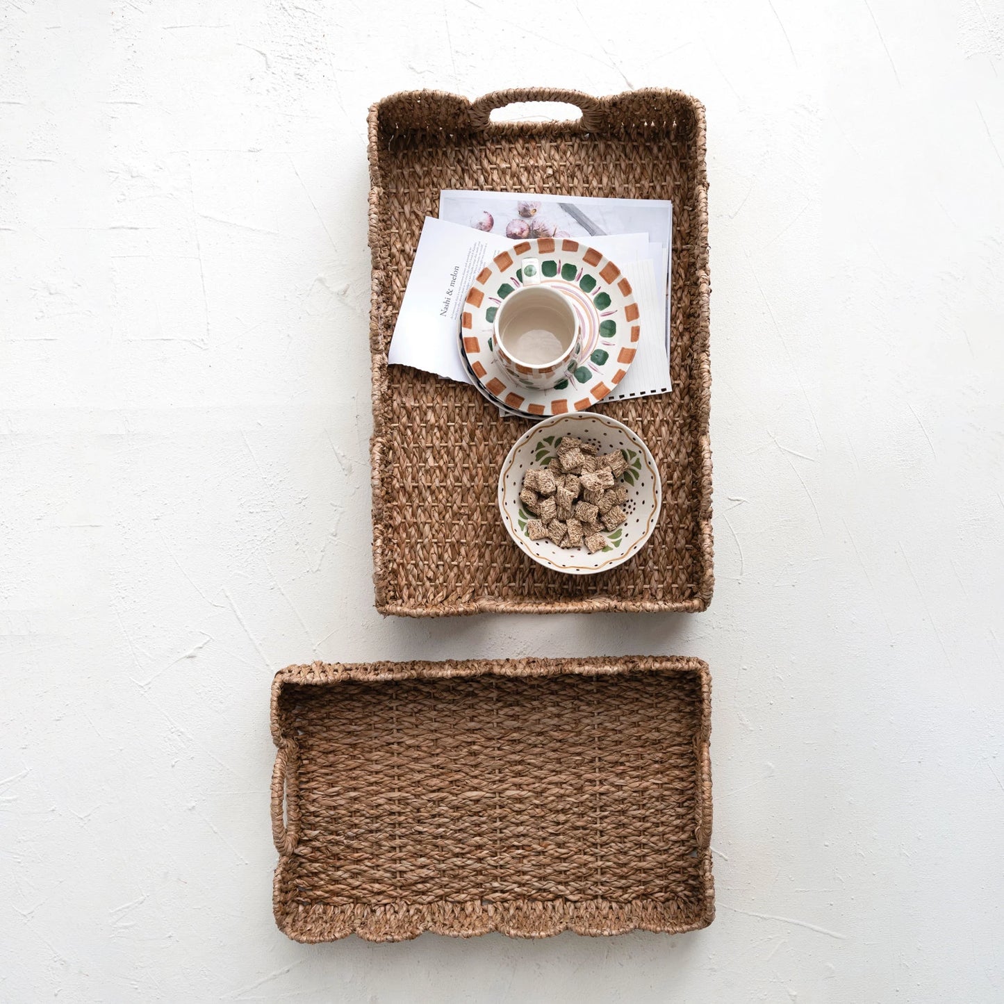 Decorative Braided Bankuan Tray