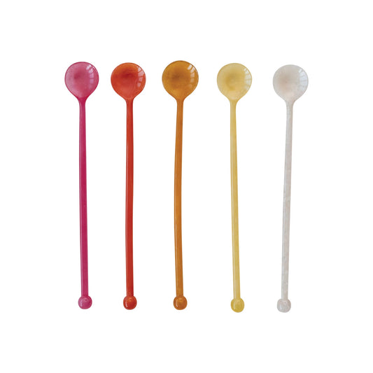 Set of 5 Cocktail Spoons