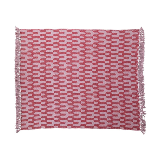 Woven Recycled Cotton Throw