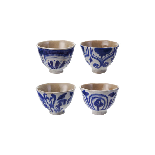 Hand-Painted Stoneware Bowl