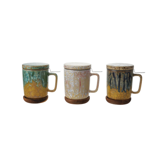10 oz. Mug with Strainer