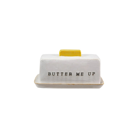 Stoneware Butter Dish