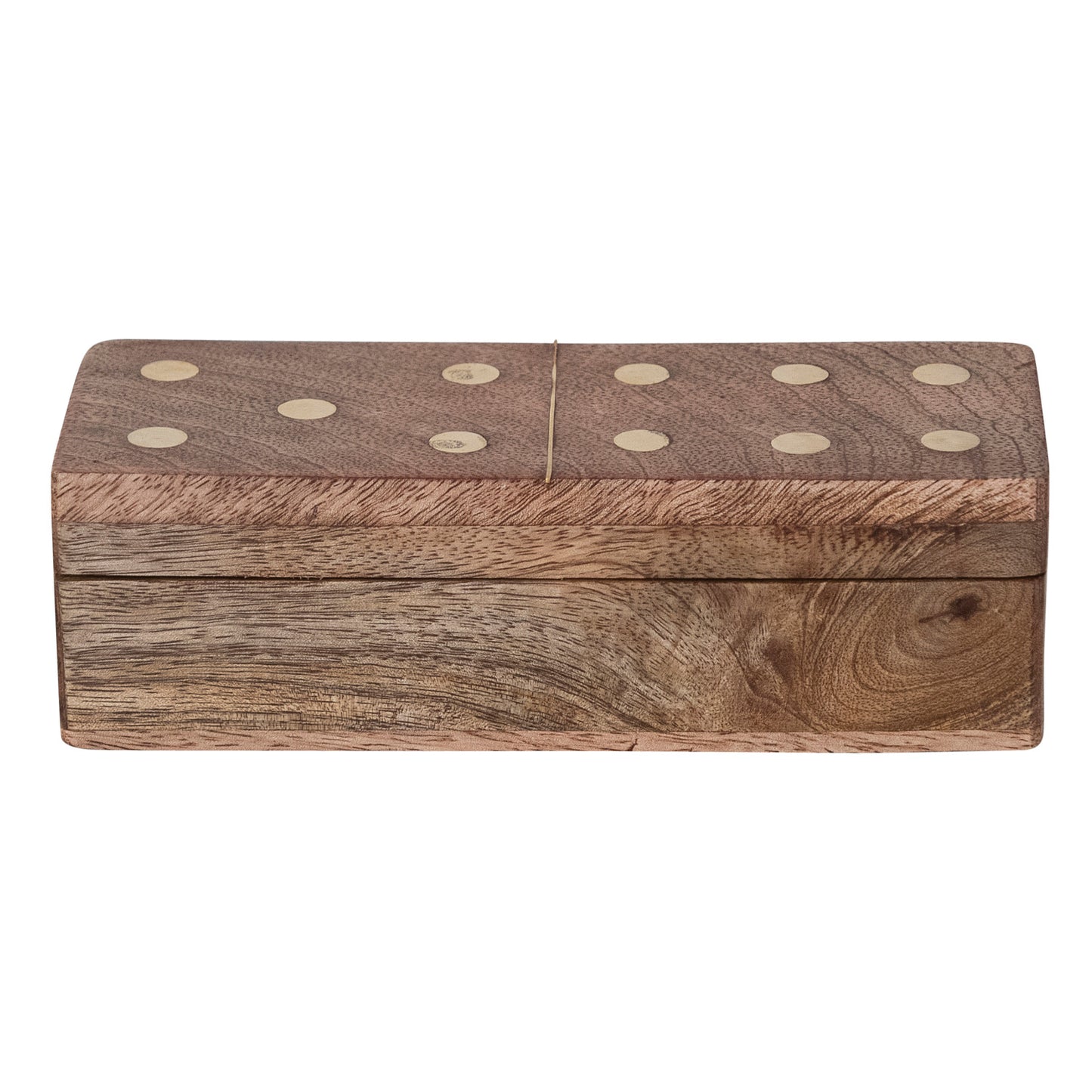 Handmade Mango Wood Dominoes Set