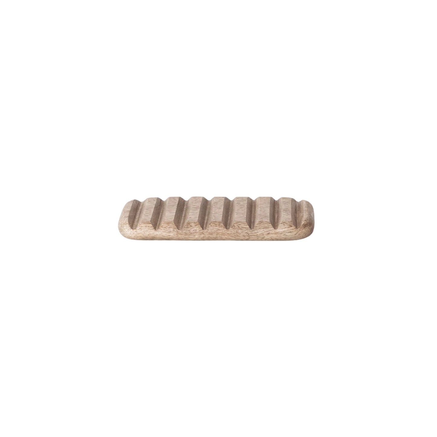 Carved Mango Wood Soap Dish
