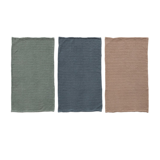 Cotton Waffle Tea Towel, 3 Colors