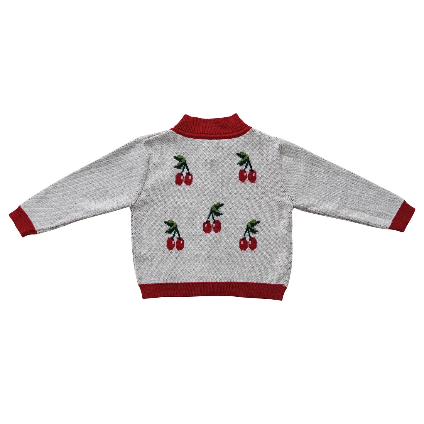 Cotton Knit Baby Cardigan Sweater
