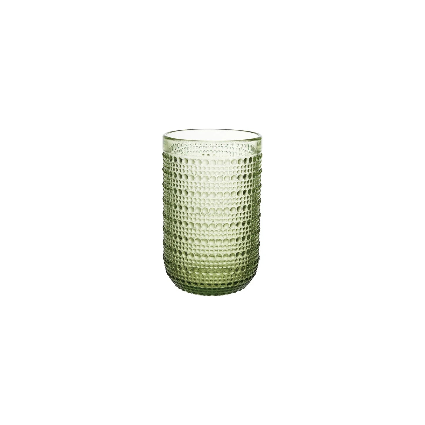12 oz. Drinking Glass with Raised Dots