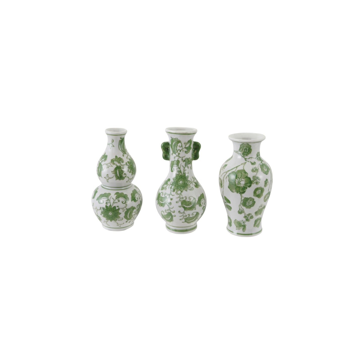 Hand-Painted Stoneware Vase