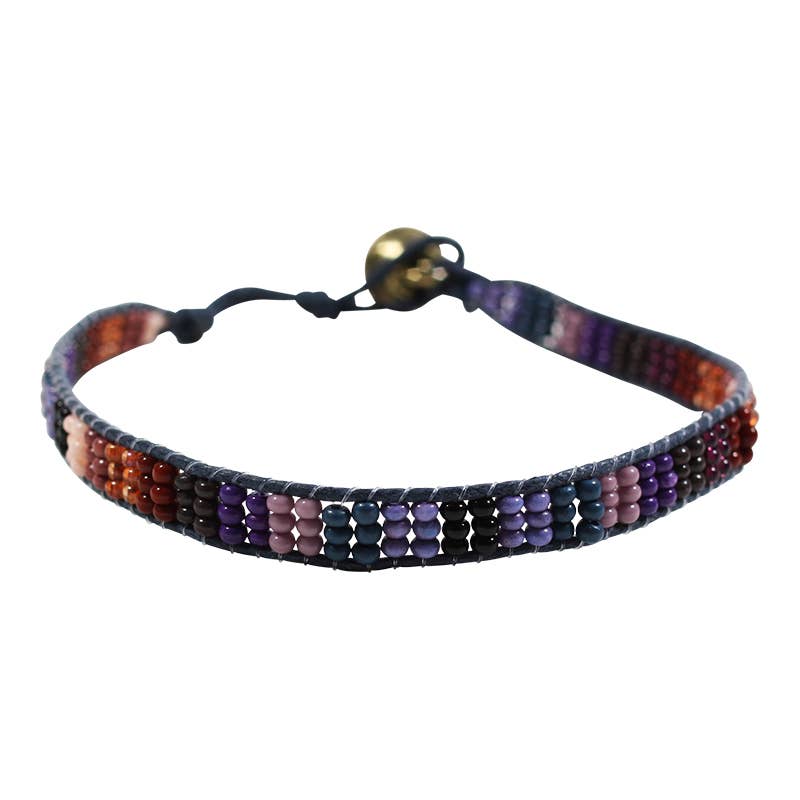 3 Row Button Bracelet