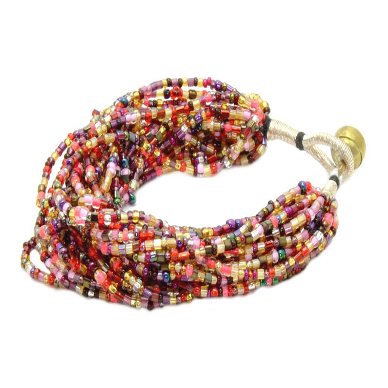 Seed Bead Bracelet Czech Beads