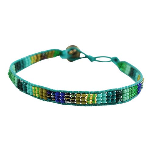 3 Row Button Bracelet