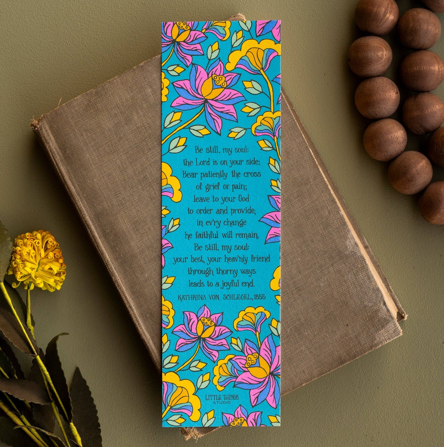 Be Still My Soul Hymn Bookmark