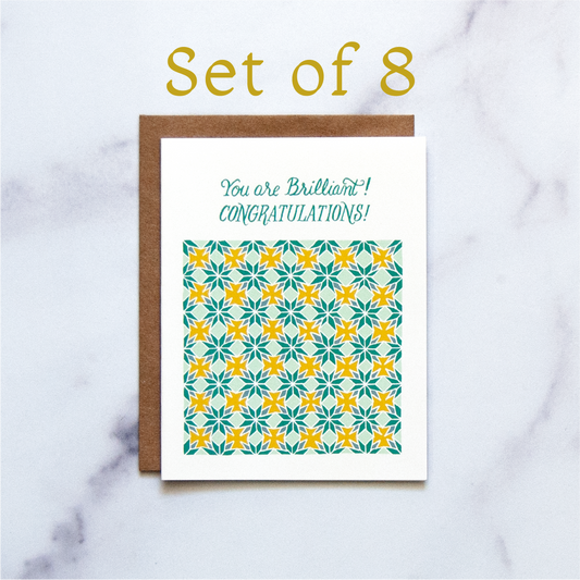 Congratulations! Greeting Card - Set of 8