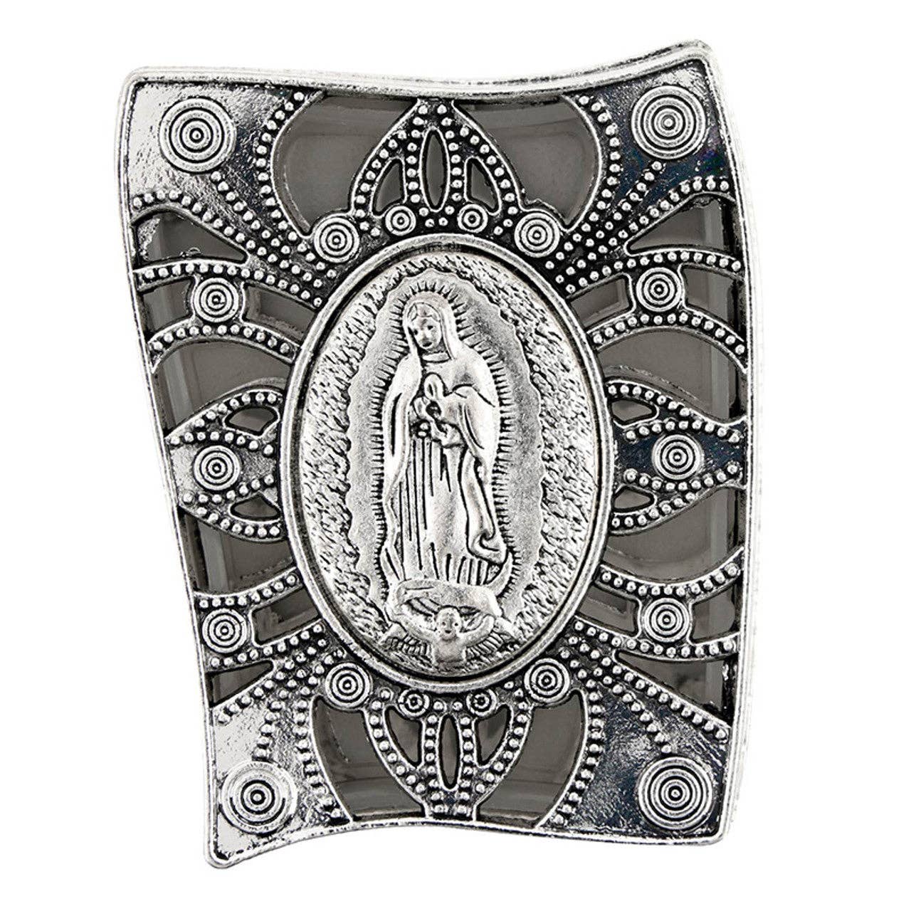 Rosary Or Keepsake Box With Image Of Our Lady