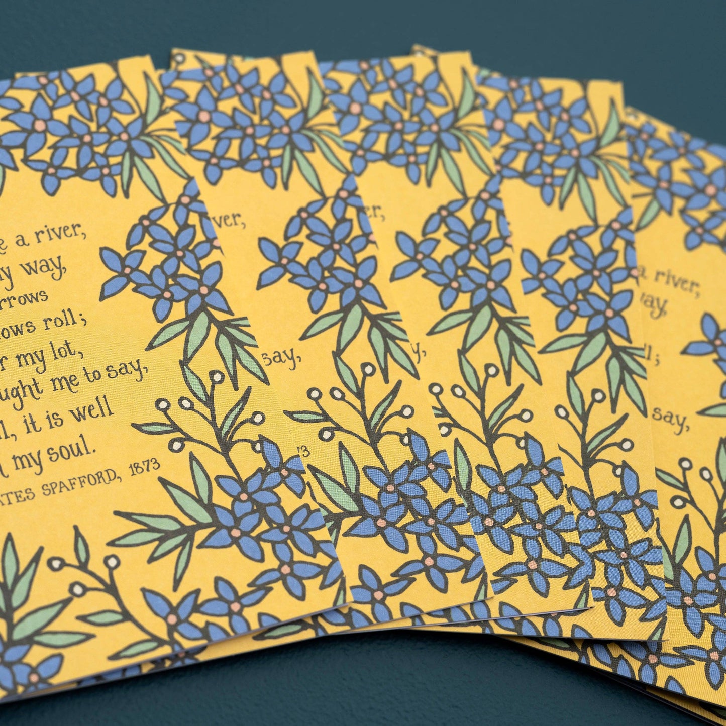 6 Hymn Greeting Cards - It Is Well