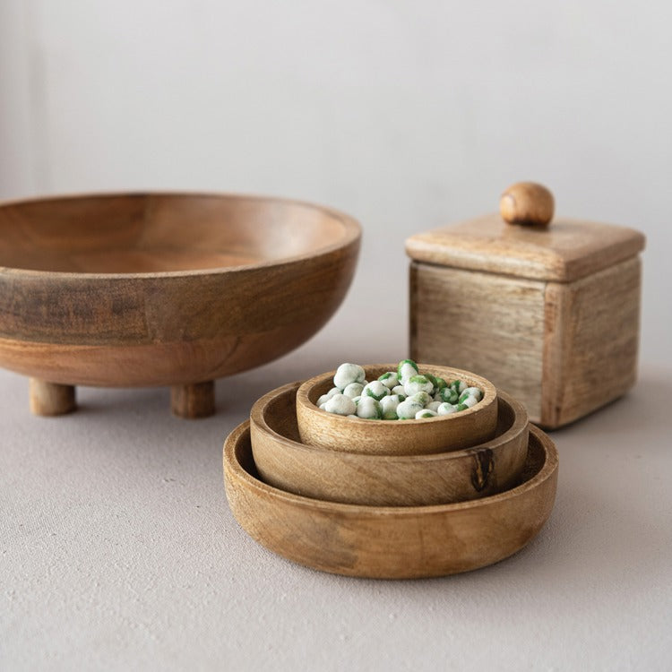 Mango Wood Box with Lid