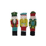 Hand-Painted Stoneware Nutcracker Dish