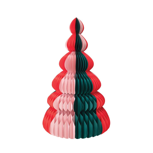 Handmade Recycled Paper Folding Honeycomb Tree