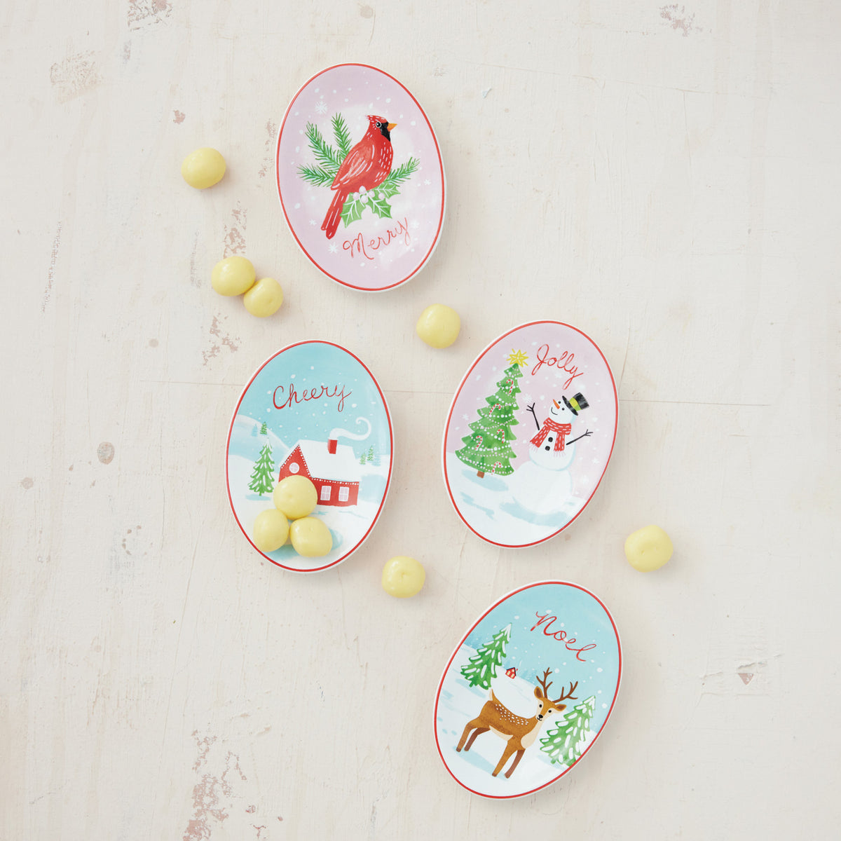 Holiday Stoneware Dish