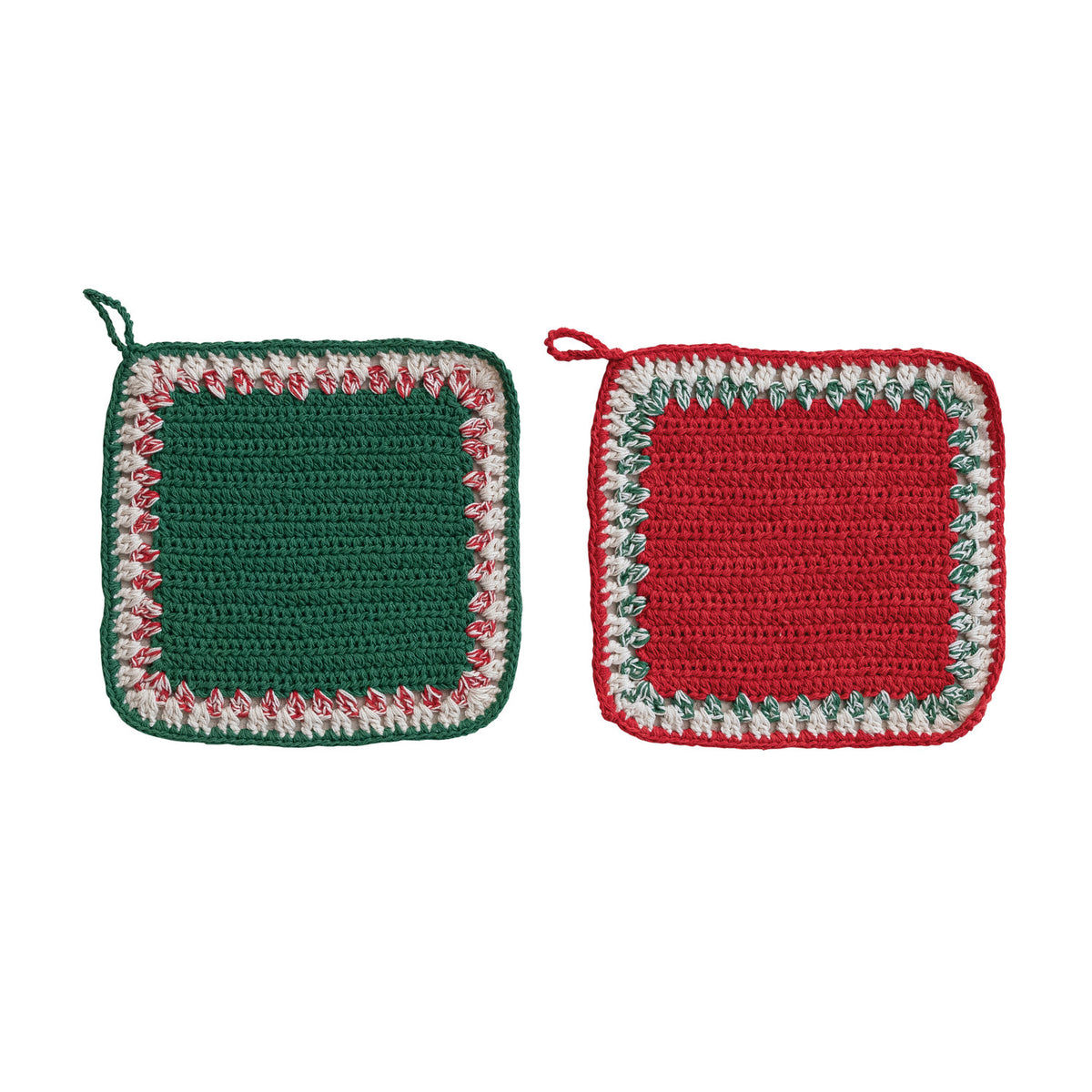 Cotton Crocheted Pot Holder