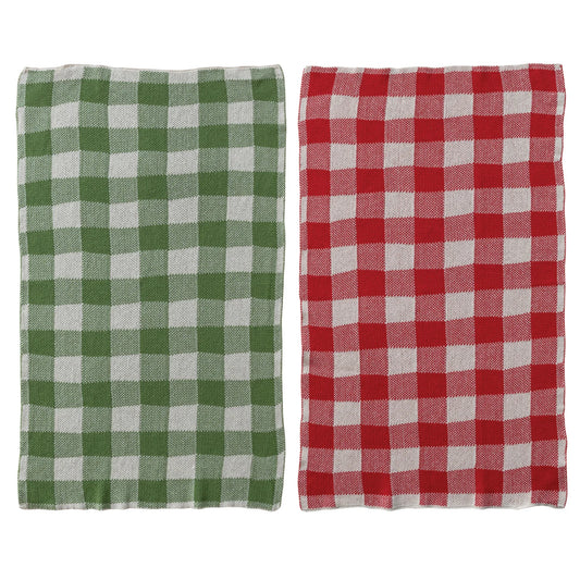 Cotton Knit Tea Towel