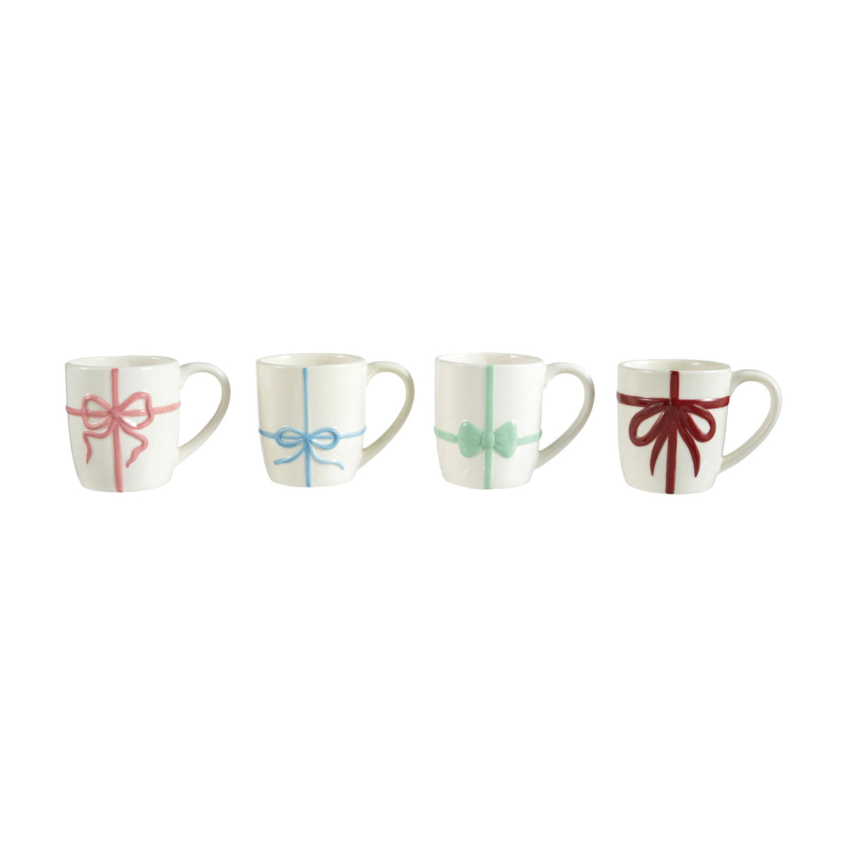 12 oz. Stoneware Mug with Bow