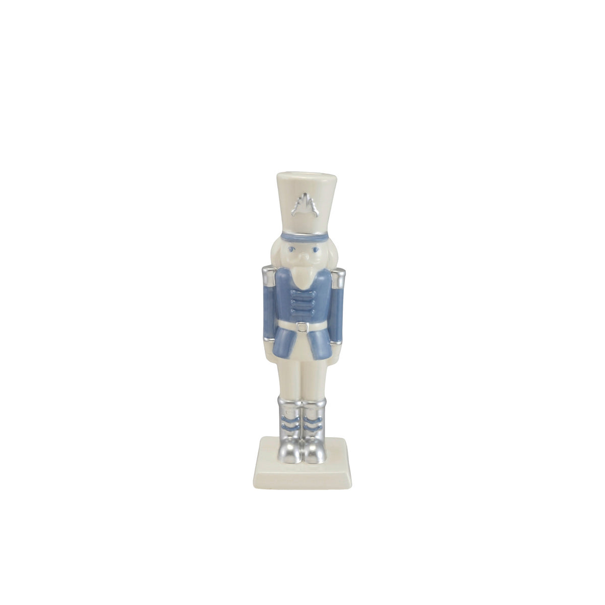 Ceramic Nutcracker Candle Holder