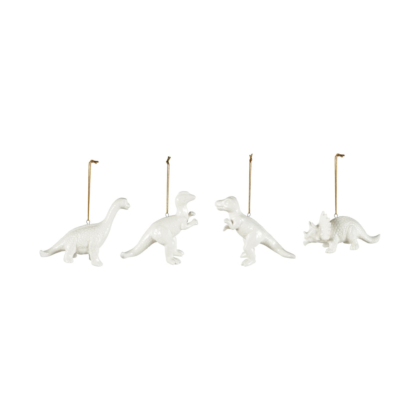 Stoneware Dinosaur Ornament